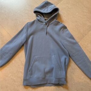 Blue hoodie